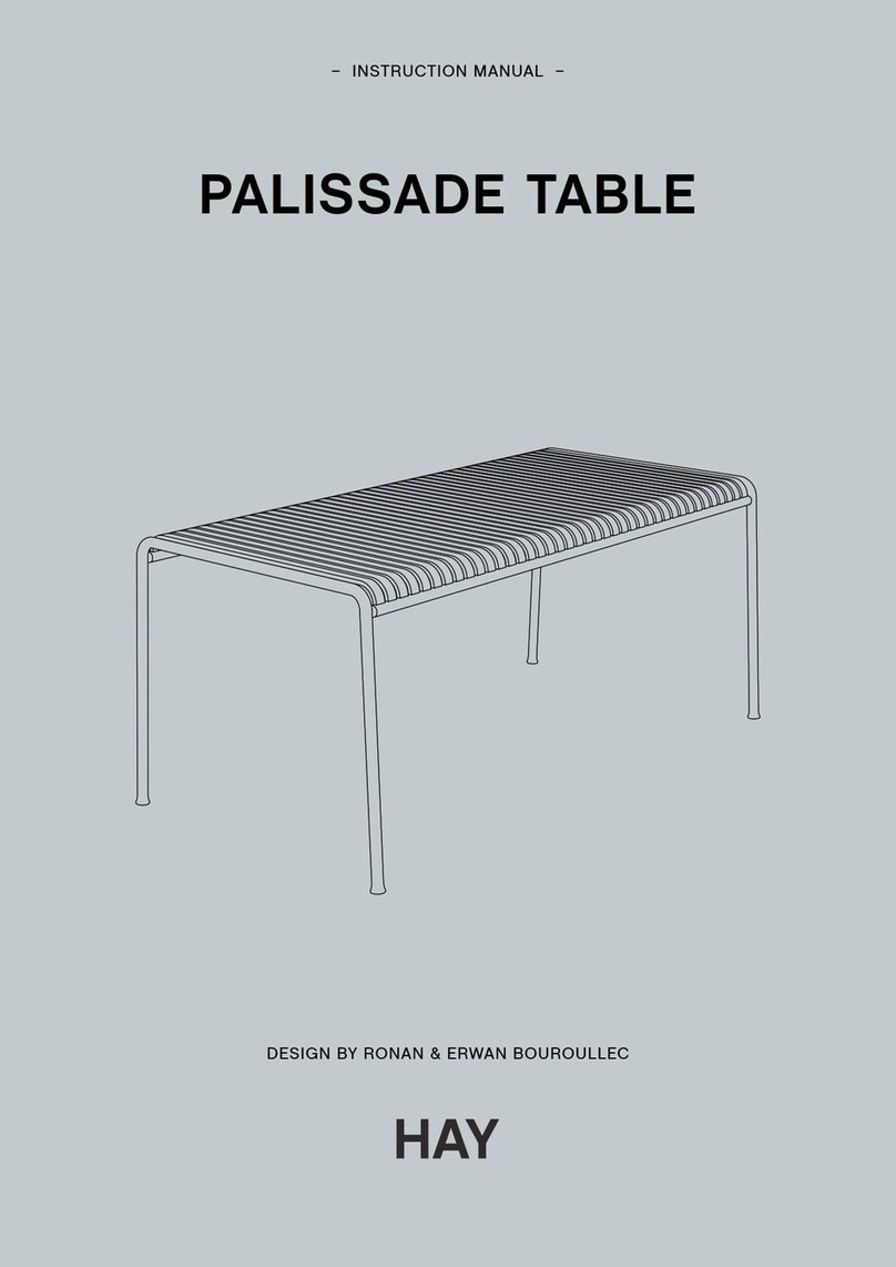 Hay PALISSADE instruction manual