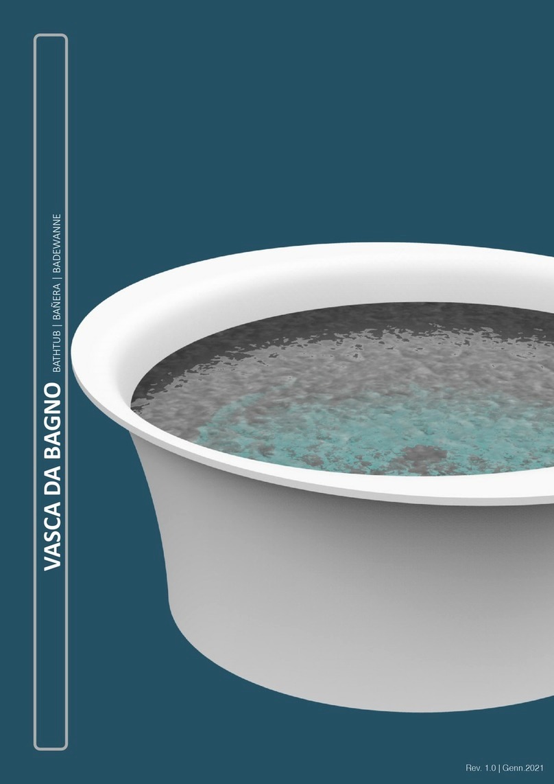 Omnitech VASCA DA BAGNO Use and maintenance