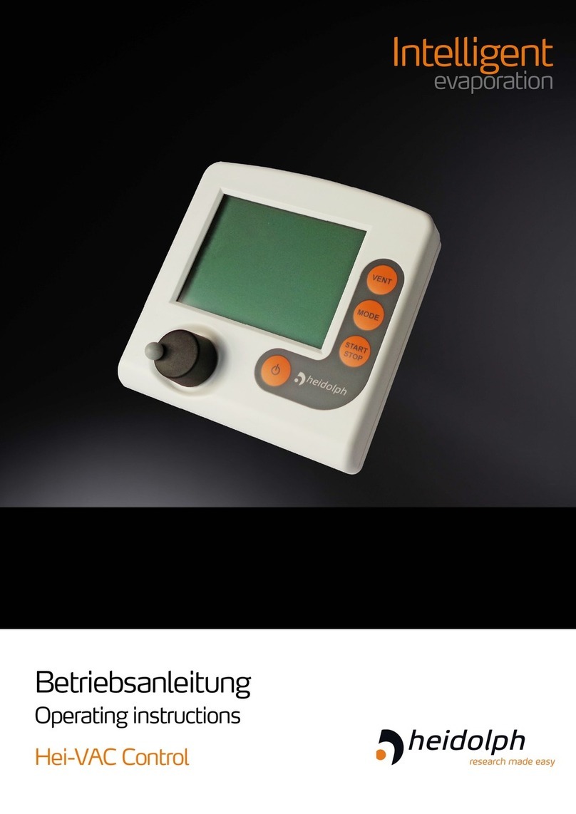 Heidolph Hei-VAC Control User manual