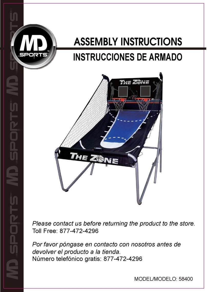 MD SPORTS 58400 Assembly instructions