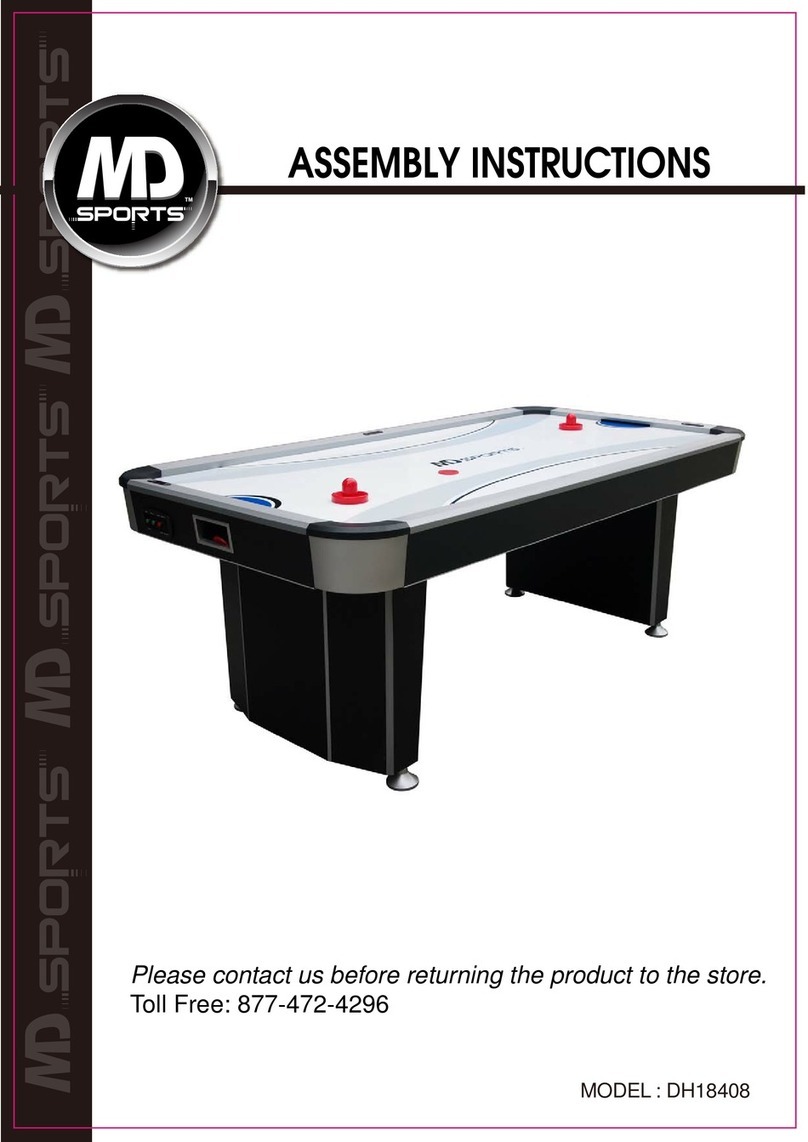 MD SPORTS DH18408 Assembly instructions