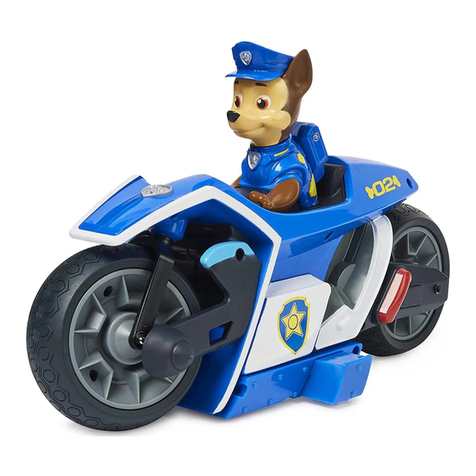Spinmaster Paw Patrol Chase RC Motorcycle instructions Spinmaster Paw Patrol Chase RC Motorcycle instructions
