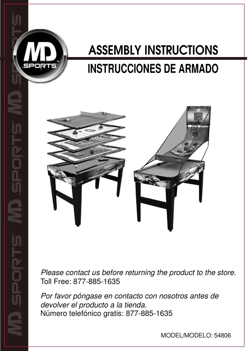 MD SPORTS 54806 Assembly instructions