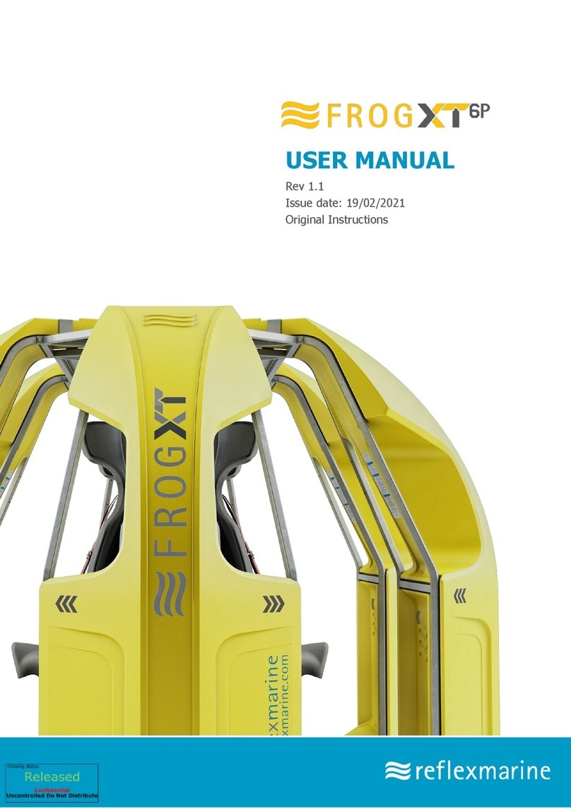 Reflex Marine FROG-XT6-P user manual
