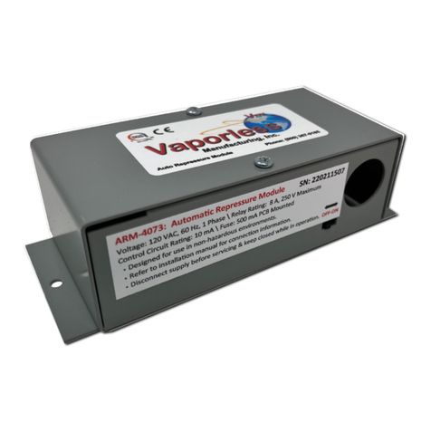 Vaporless ARM-4073 Installation & operation manual