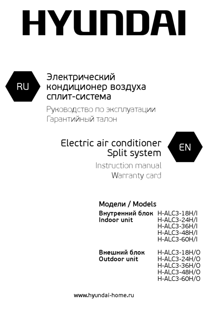 Hyundai H-ALC3-18H/I User manual