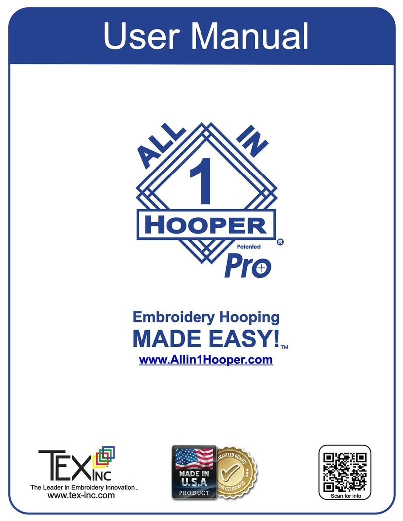 TEX ALL IN 1 Sleeve Board Pro user manual