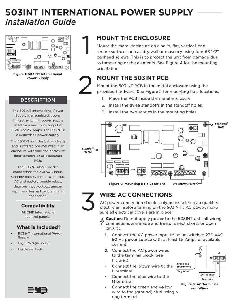 DMP Electronics 503INT User manual