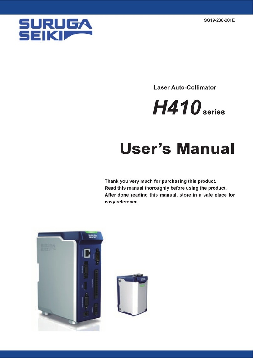 SURUGA SEIKI H410 Series user manual
