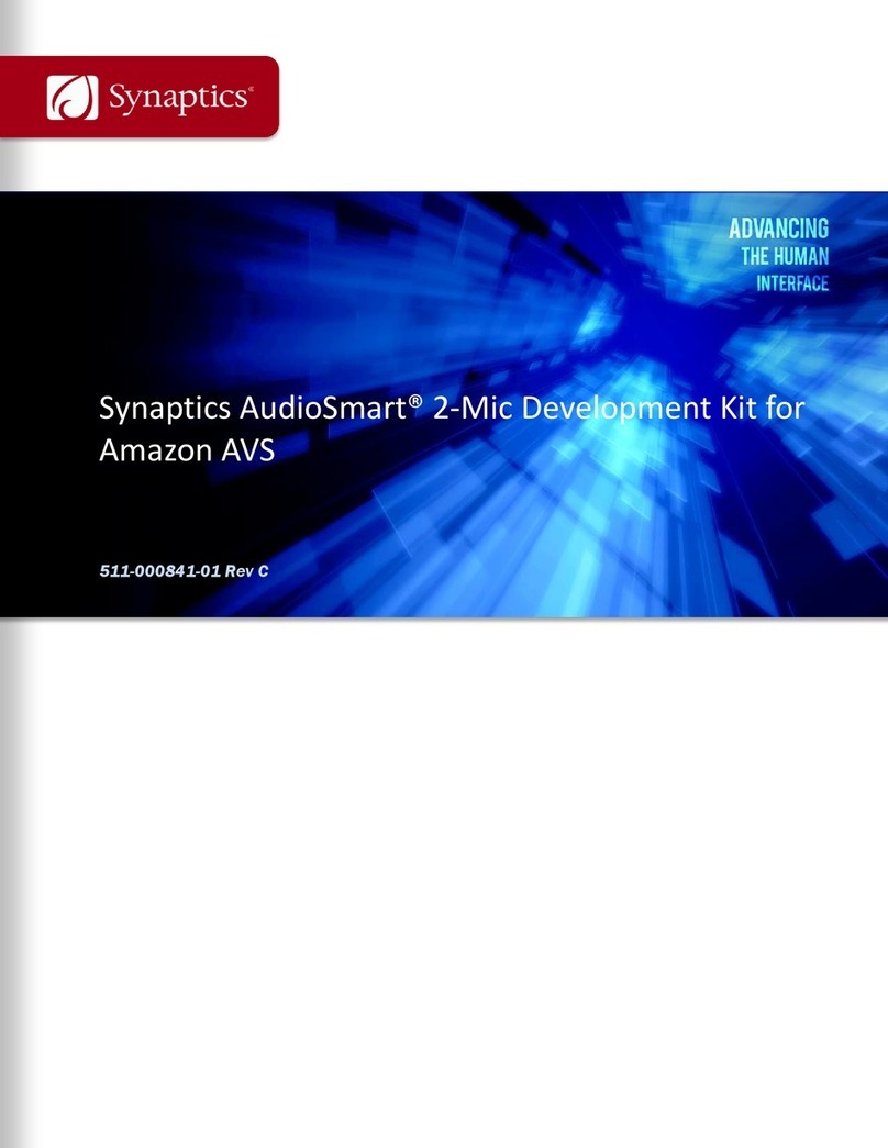 Synaptics AudioSmart manual