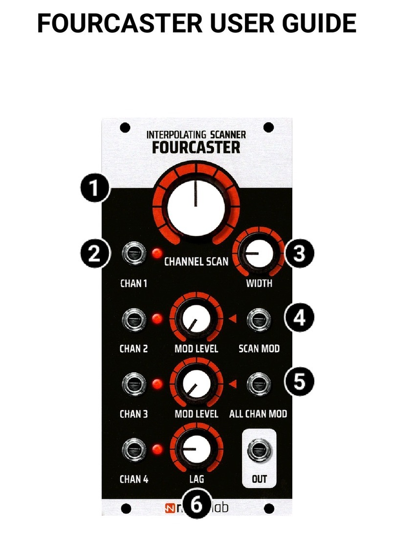Noise Lab Fourcaster User manual