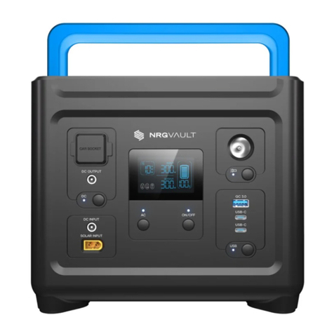 Laser NRGVAULT PV500 user manual Laser NRGVAULT PV500 user manual