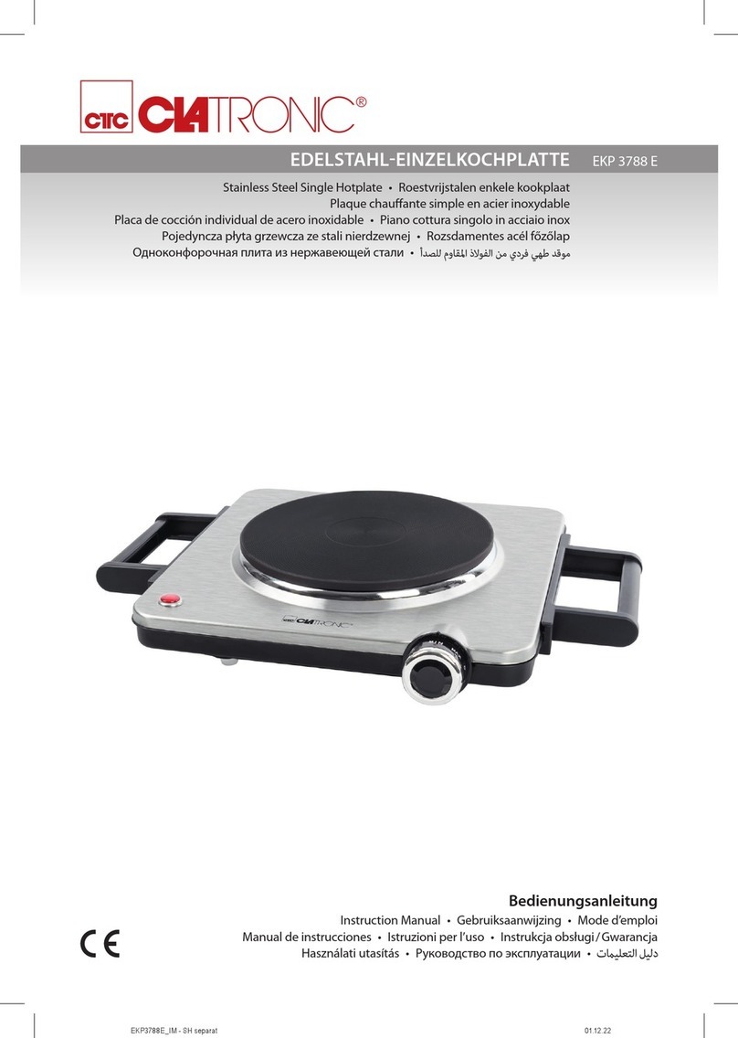 Clatronic EKP 3788 E instruction manual