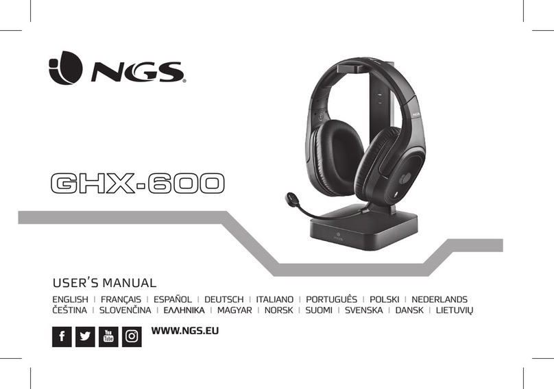 NGS GHX-600 user manual
