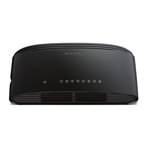 D-Link DES-1008G User manual