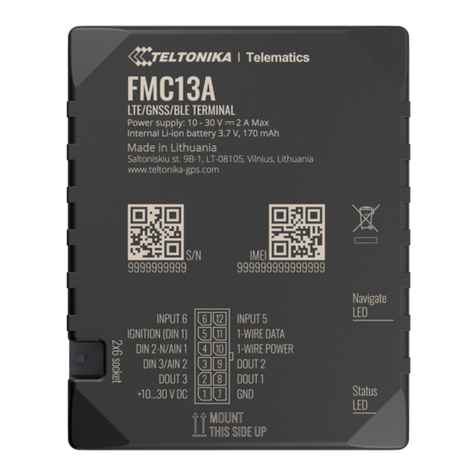 Teltonika FMC13A Quick manual