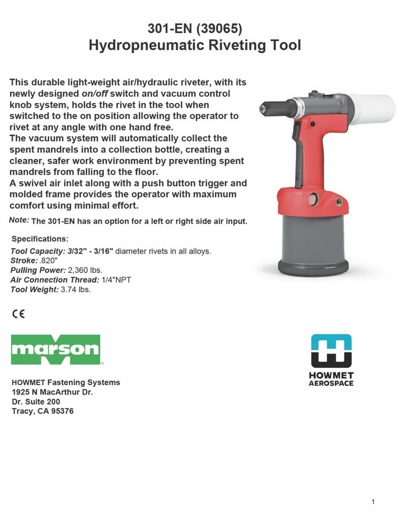 Howmet Aerospace Marson 301-EN User manual