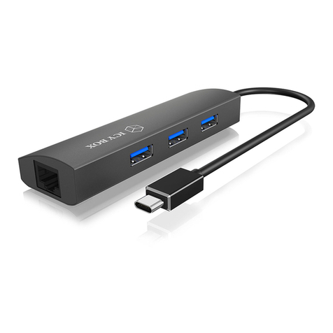 Icy Box IB-HUB1406-C User manual