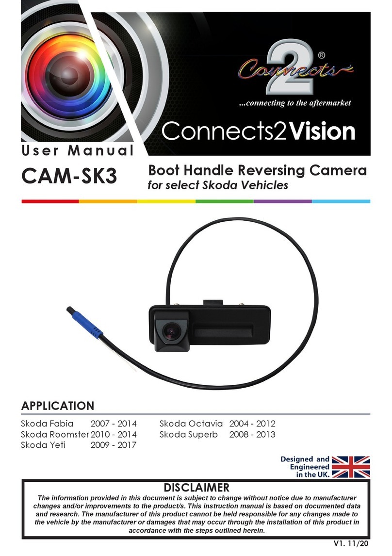 Connects2 CAM-SK3 User manual Connects2 CAM-SK3 User manual