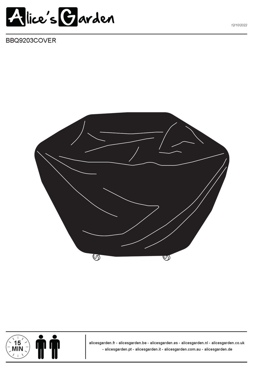 Alice's Garden BBQ9203COVER manual