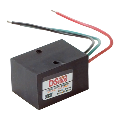 Ecco DS1500 Installation and operation instruction