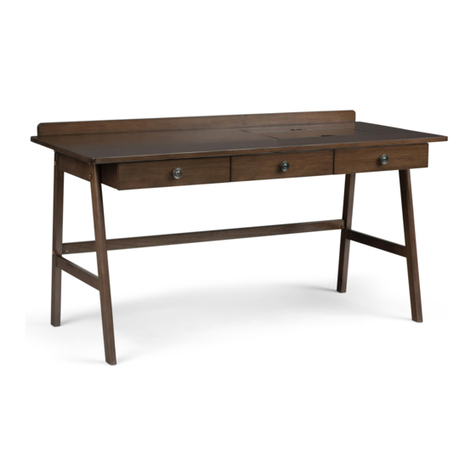 Simpli Home WyndenHall Brooklyn+Max AXCRYL-14 manual