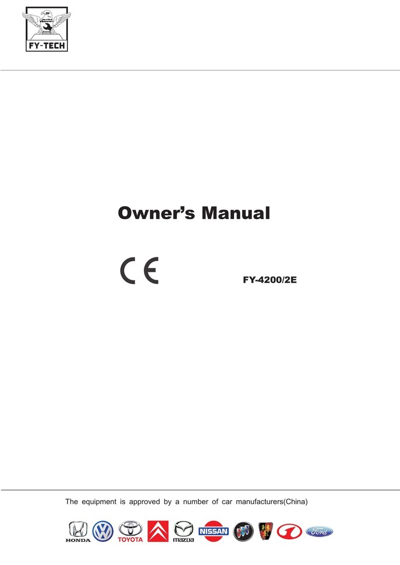 Fytech FY-4200/2E User manual Fytech FY-4200/2E User manual