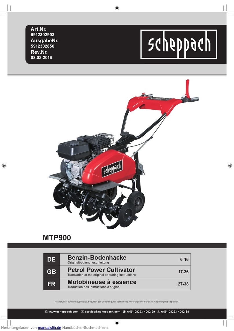 Scheppach MTP900 Quick guide