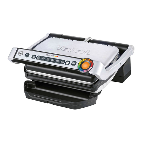 TEFAL OPTIGRILL GC705 User manual TEFAL OPTIGRILL GC705 User manual
