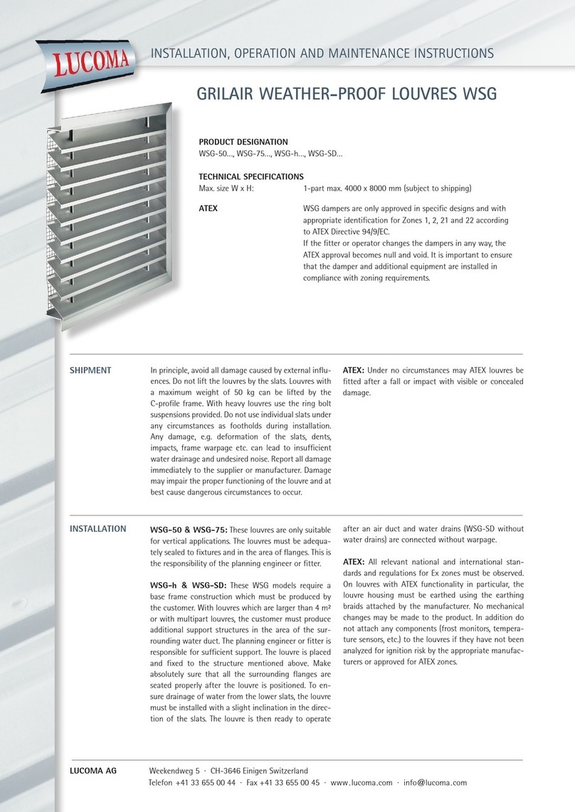 LUCOMA WSG-50 Series Manual