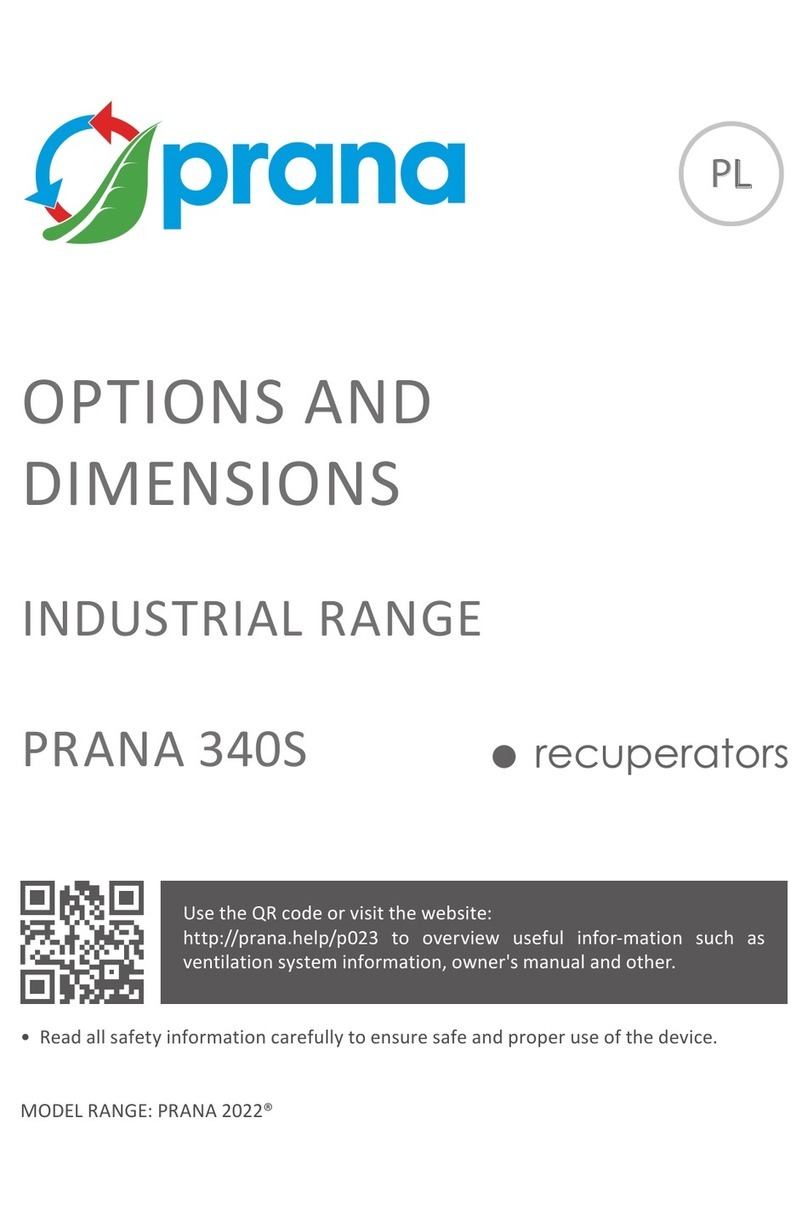 prana 340S Detailed Planning Dimensions