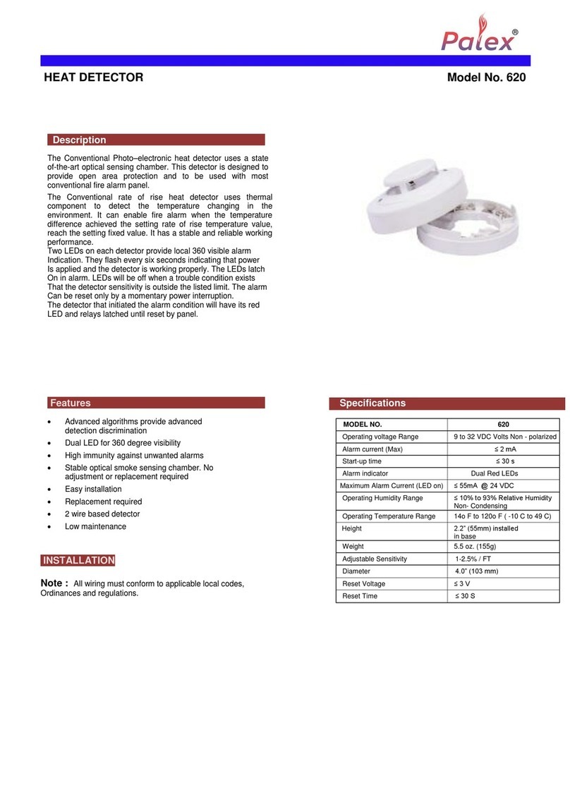 Palex 620 manual
