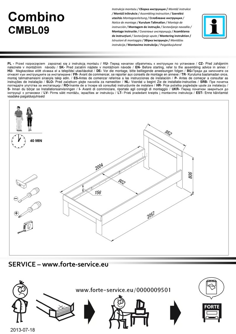 Mirjan24 Combino CMBL09 Assembling Instruction Mirjan24 Combino CMBL09 Assembling Instruction