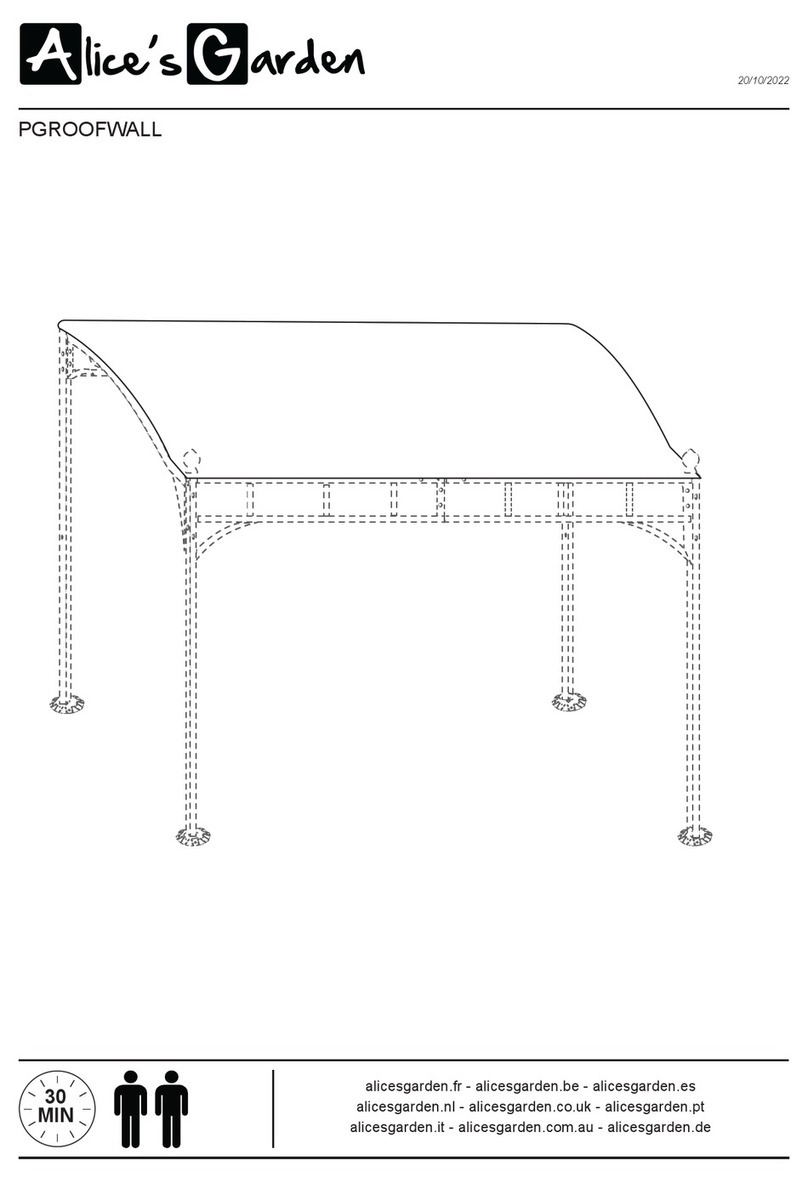 Alice's Garden BRESTUM PGROOFWALL User manual
