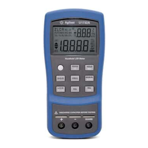 Agilent Technologies U1731A quick start guide
