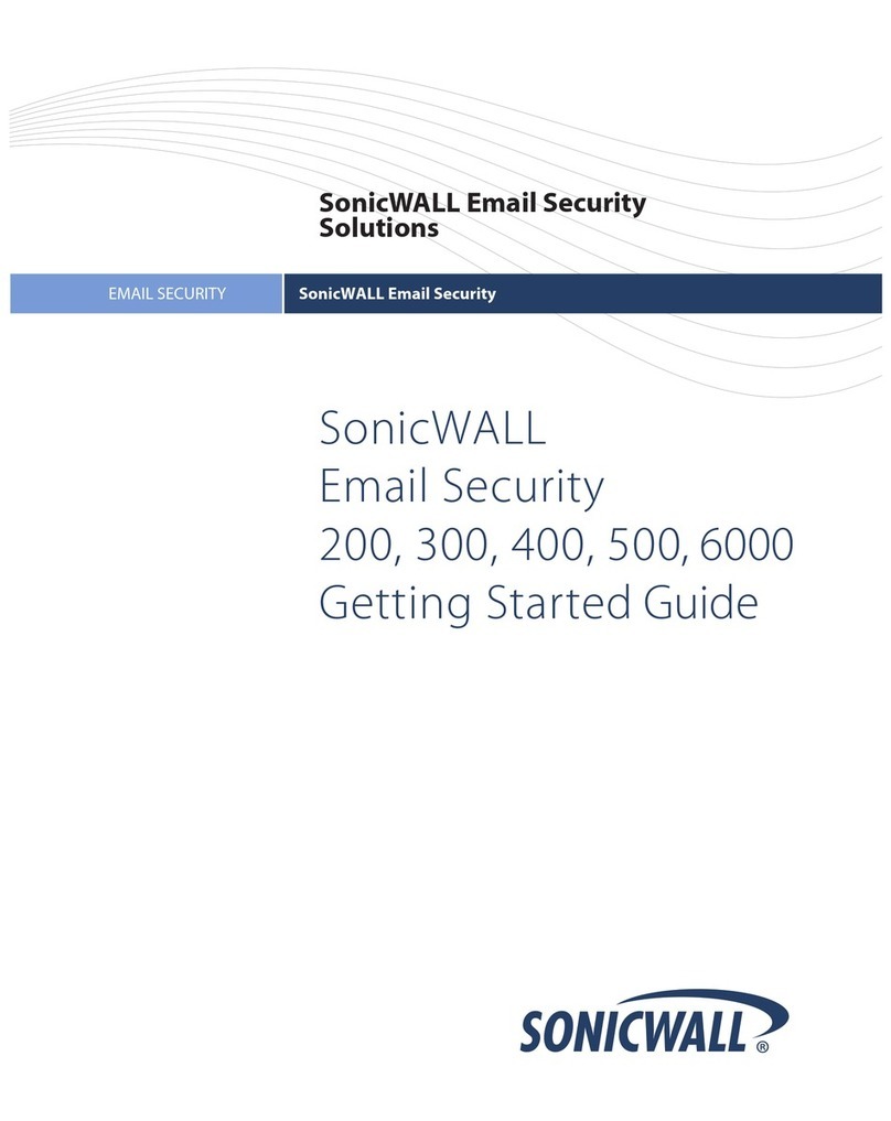 SonicWALL Email Security 200 Getting started guide