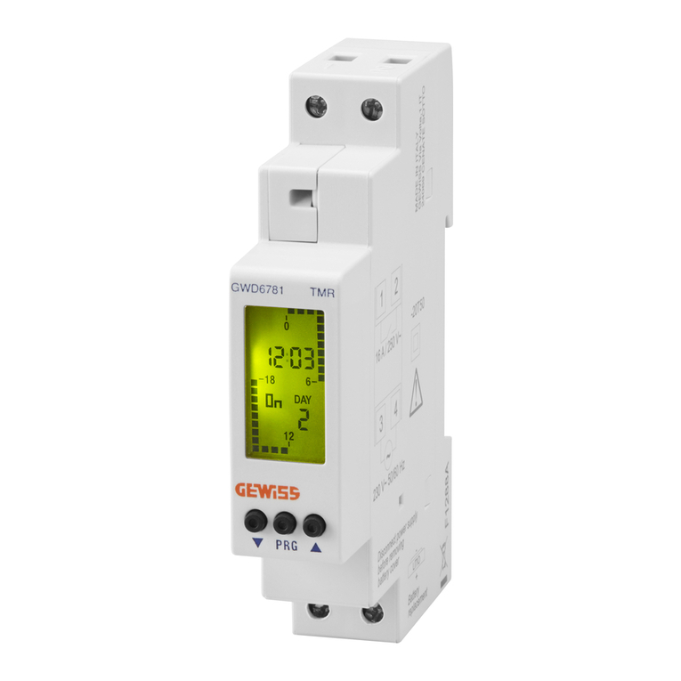 Gewiss 90 TMR user manual