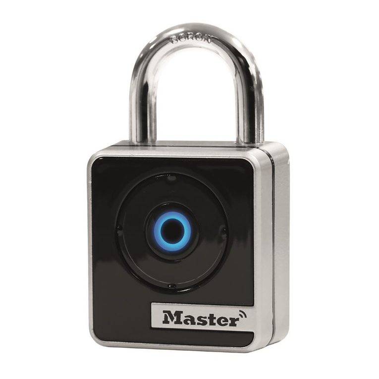 Masterlock 4400EURENT User manual