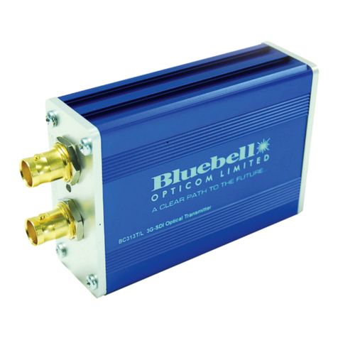 Bluebell BC313 Series User manual