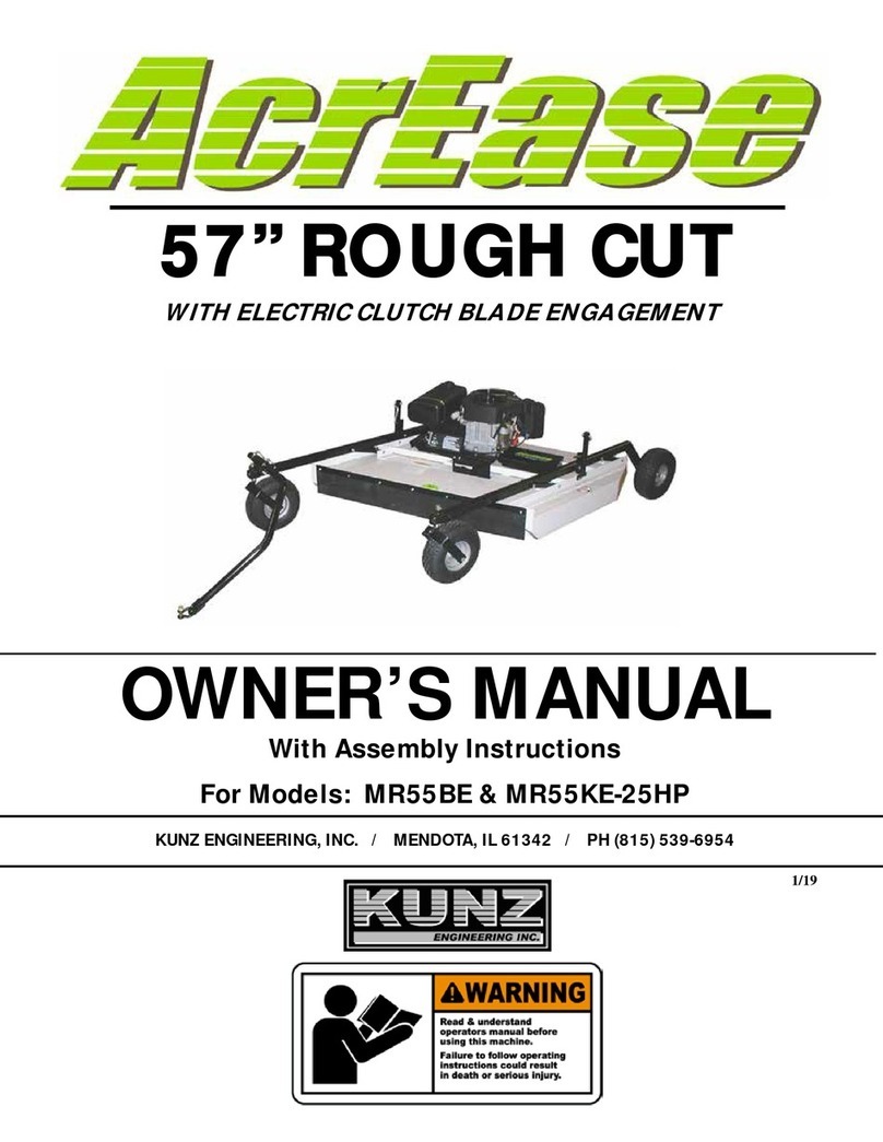 Kunz AcrEase MR55KE-ECO owner's manual
