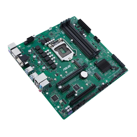 Asus Pro B460M-C quick start guide