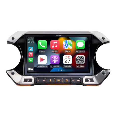 Alpine i509-WRA-JL installation manual