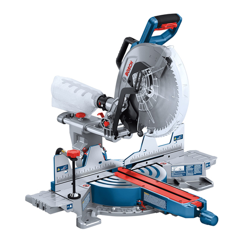 Bosch GCM18V-12SD Assembly instructions