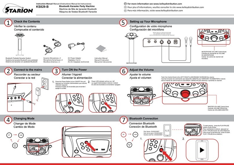 STARION KS829-B instruction manual