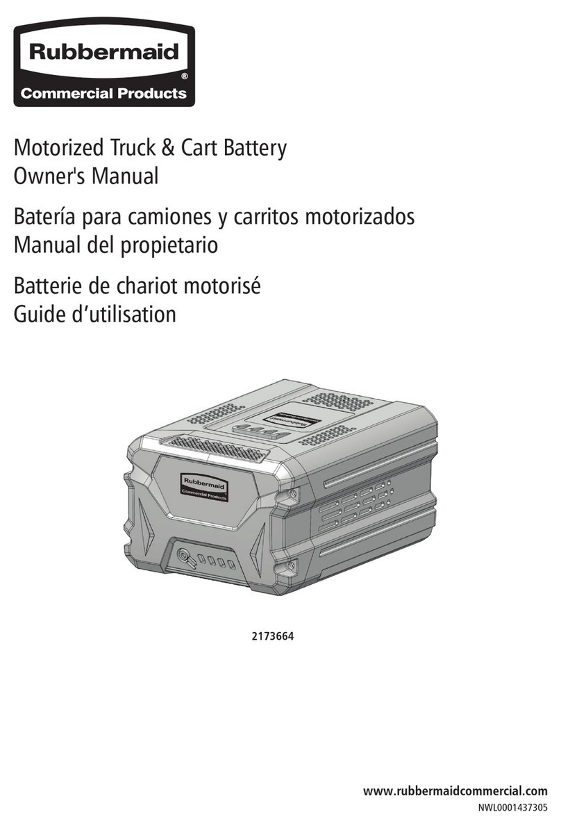 Rubbermaid 2173664 owner's manual