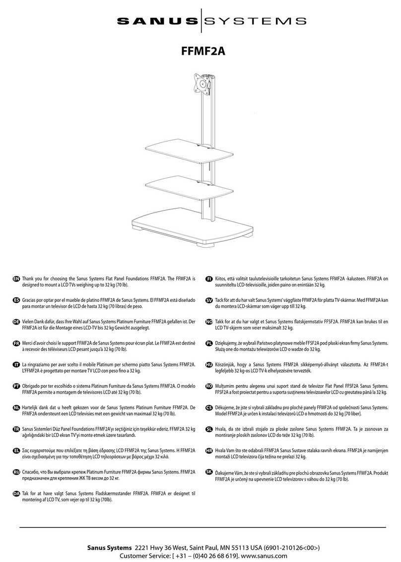 Sanus Systems FFMF2A User manual
