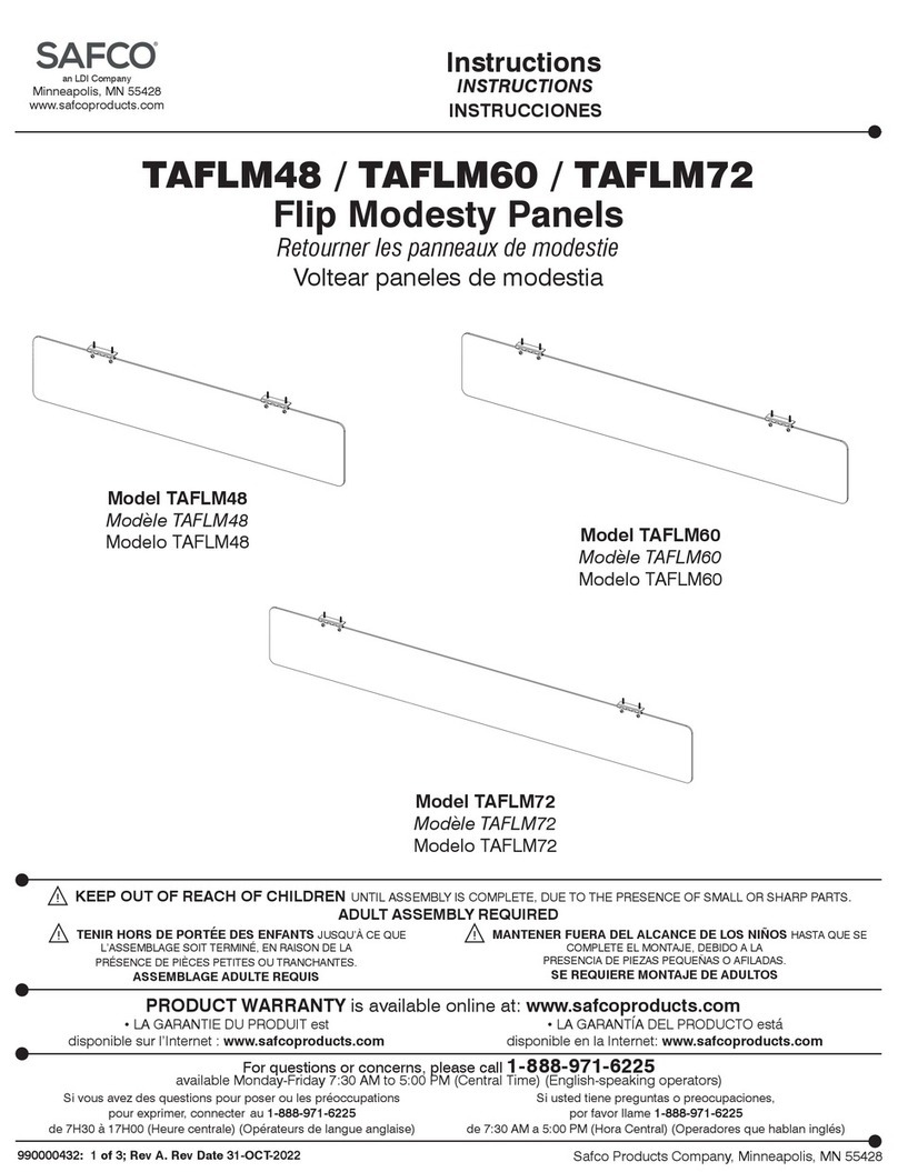 LDI SAFCO TAFLM48 User manual