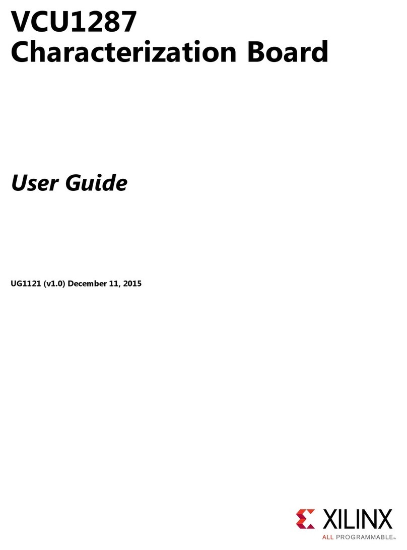 Xilinx Virtex UltraScale FPGA VCU1287 User manual