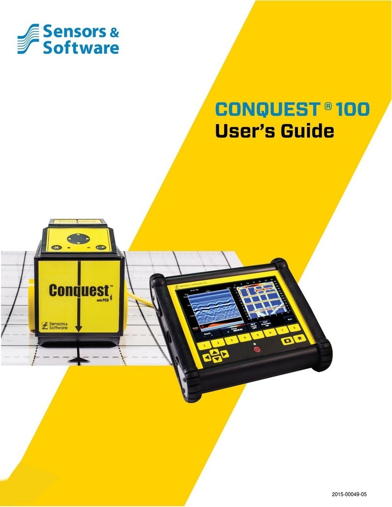 Sensors & Software CONQUEST 100 user guide