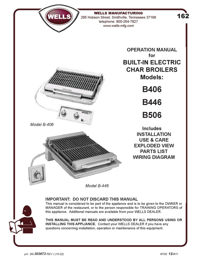 Wells B-406 Operation manual